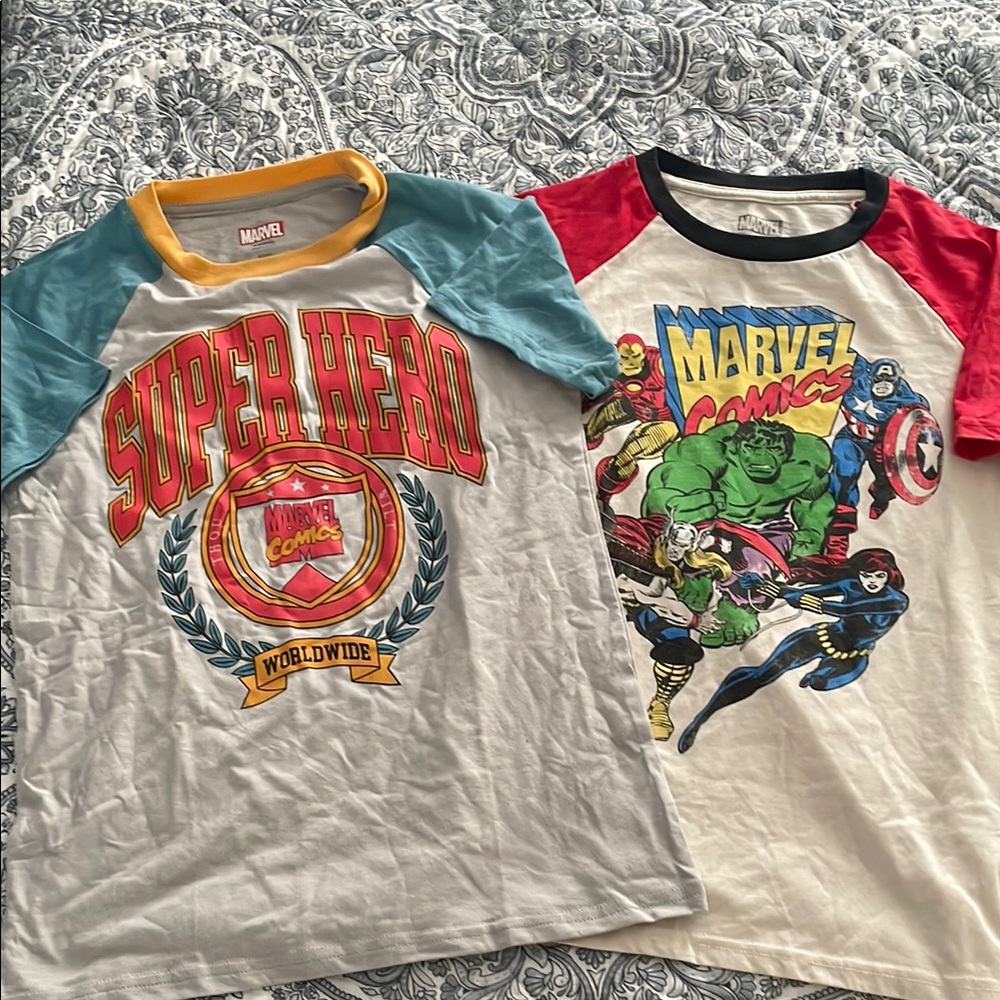 Kids Super Hero T-Shirts - Multicolor